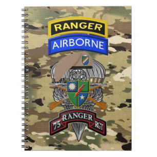 Caderno Espiral 75º Regimento Ranger