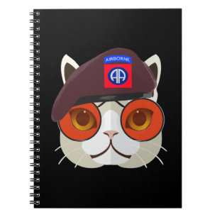 Caderno Espiral 82º Kat de Gatinho de bordo!
