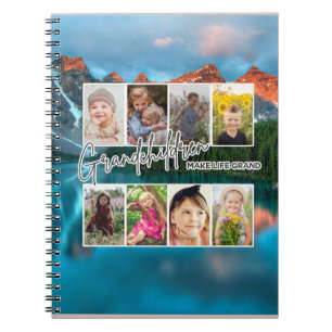 Caderno Espiral 8 Foto "Os netos fazem a vida grande"