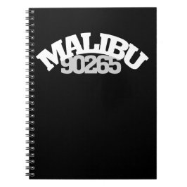 Caderno Espiral 90265 Código Postal Malibu Califórnia Pacific Coas