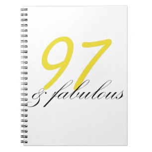Caderno Espiral 97 e fabuloso
