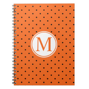 Caderno Espiral A abóbora inspirou o Guestbook do monograma do