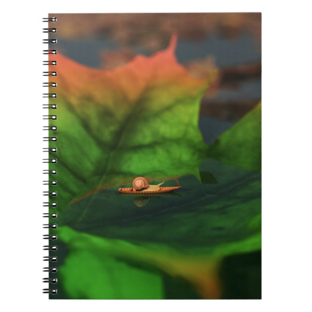 Caderno Espiral A Água É Um Notebook Amplo (Frente)