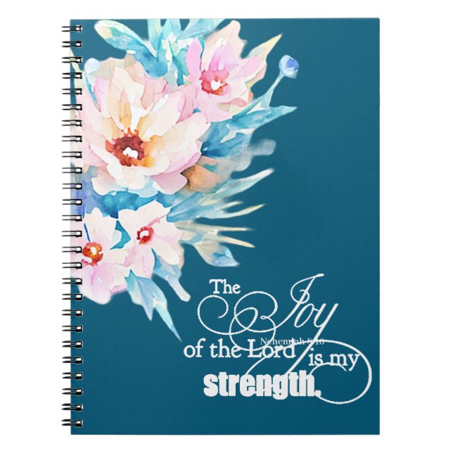 Caderno Espiral A Alegria do Senhor (Frente)