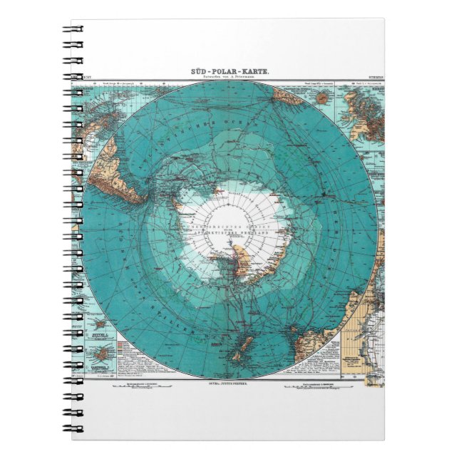 Caderno Espiral A Antártica (Frente)