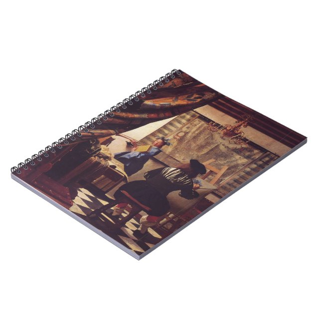 Caderno Espiral A Arte da Pintura de Johannes Vermeer (Left Side)
