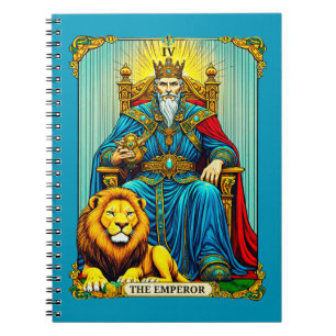 Caderno Espiral A Arte do Tarot do Imperador