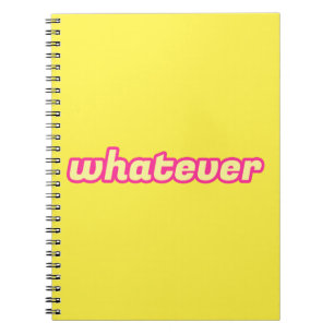 Caderno Espiral A Arte "O Que Quer"