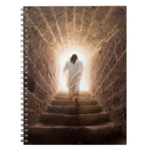 Caderno Espiral A Ascensão - Jesus Andando à Luz