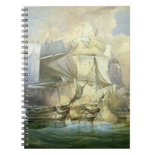 Caderno Espiral A batalha de Trafalgar, o começo do Acti