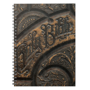 Caderno Espiral A Bíblia Sagrada velha