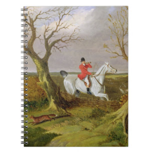 Caderno Espiral A caça do Suffolk - partida (óleo em canvas)