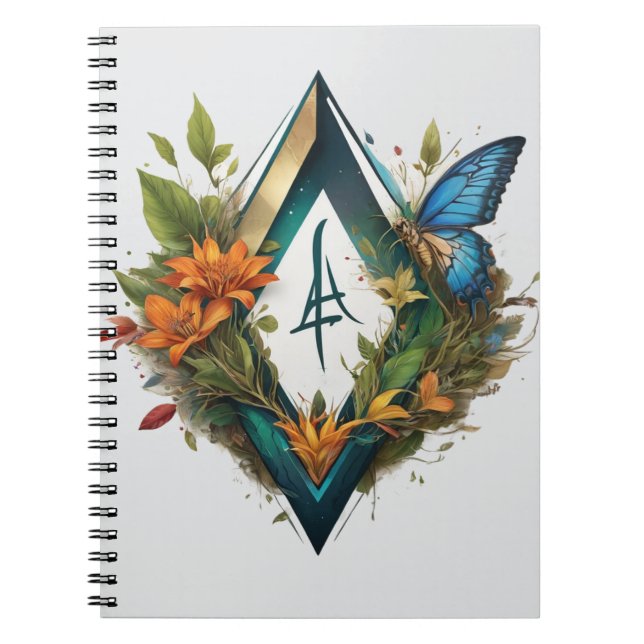 Caderno Espiral a canção da floresta- 2 (Frente)