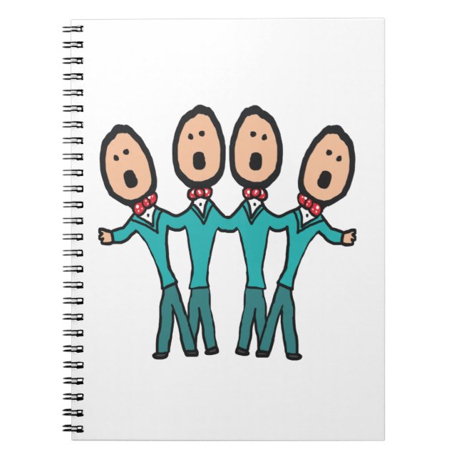 Caderno Espiral A Cappella (Frente)