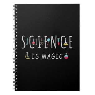 Caderno Espiral A ciência é mágica
