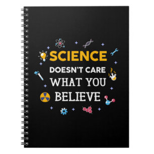 Caderno Espiral A Ciência Não Se Importa Com O Que Você Acredita