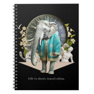 Caderno Espiral A citação do Viagem do Viajante Aventurado