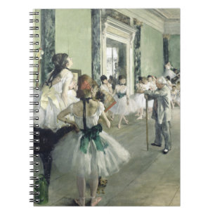 Caderno Espiral A Classe de Balé Edgar Degas