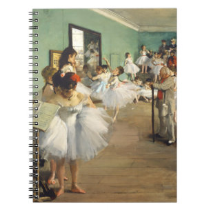 Caderno Espiral A classe de dança Edgar Degas