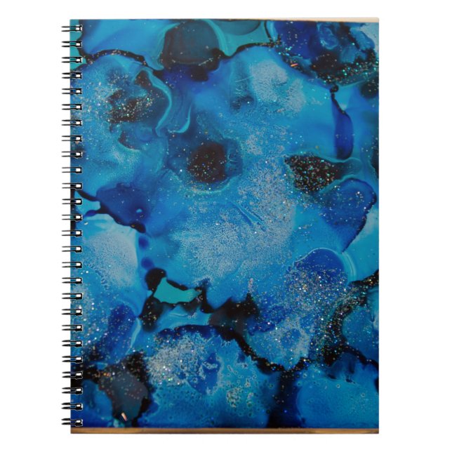 Caderno Espiral A coleção I Blue (Frente)