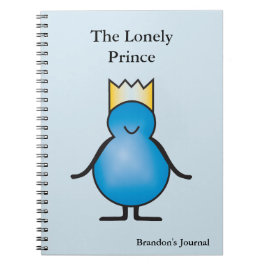 Caderno Espiral A Coleção Príncipe Solitário Personalizada