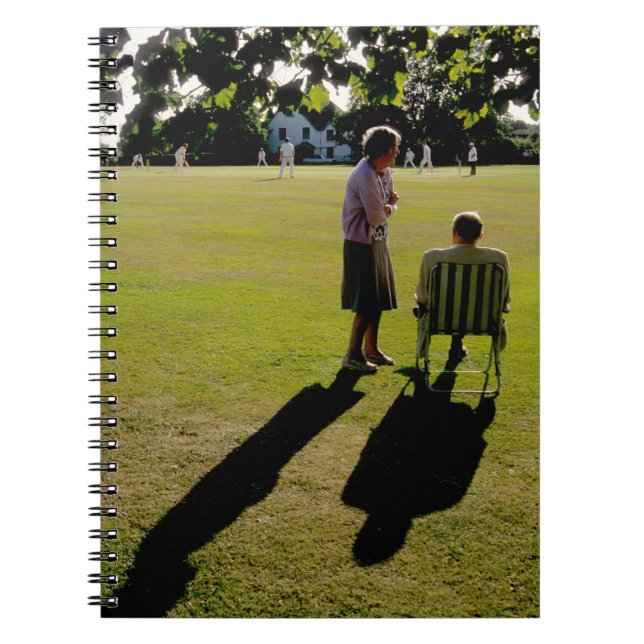 Caderno Espiral A Correspondência de Críquete (Frente)