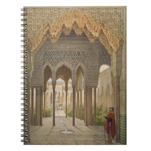 Caderno Espiral A corte dos leões, o Alhambra, Granada, 185 (Frente)