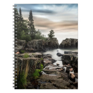Caderno Espiral A costa do Lago Superior Minnesota