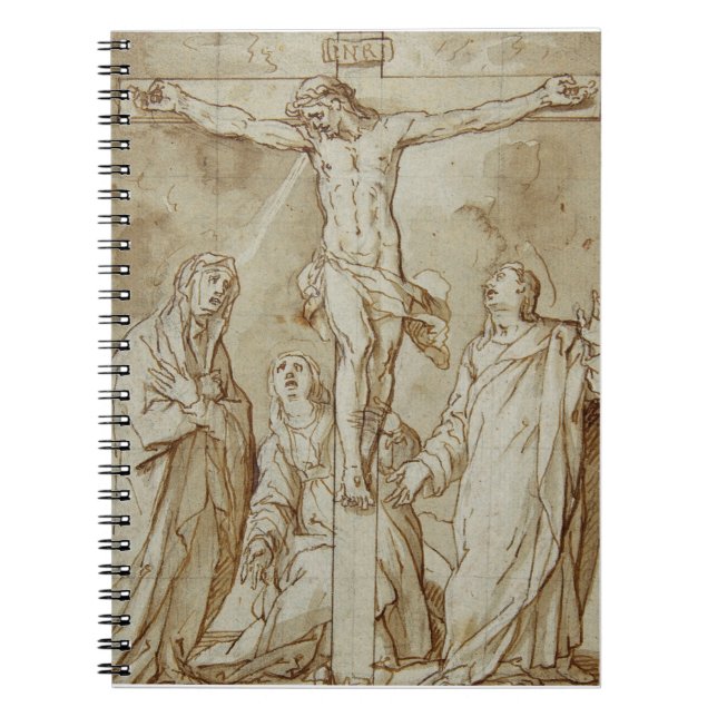 Caderno Espiral A crucificação de Jesus Cristo (Frente)