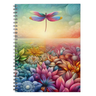 Caderno Espiral A dança da Dragonfly -