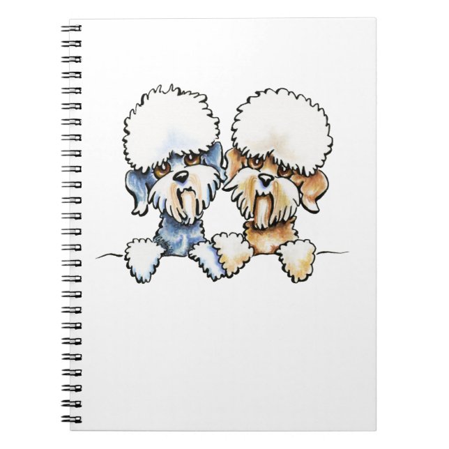 Caderno Espiral A Dandie Pair (Frente)