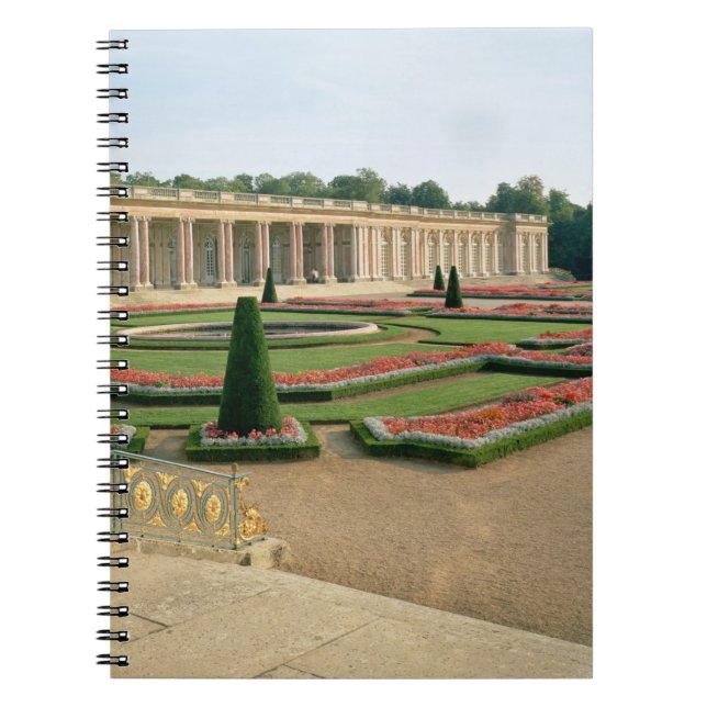 Caderno Espiral A fachada do jardim do Trianon grande, 1687 (phot (Frente)