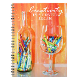 Caderno Espiral A faculdade criadora é servida aqui