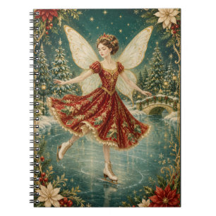Caderno Espiral A Fada de Gelo do Natal