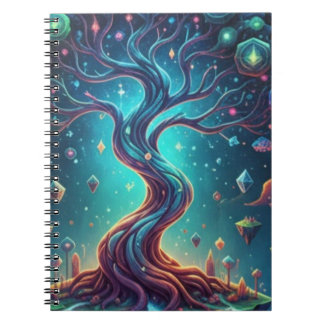 Caderno Espiral "A Floresta Fantástica – Jornadas Imaginárias"