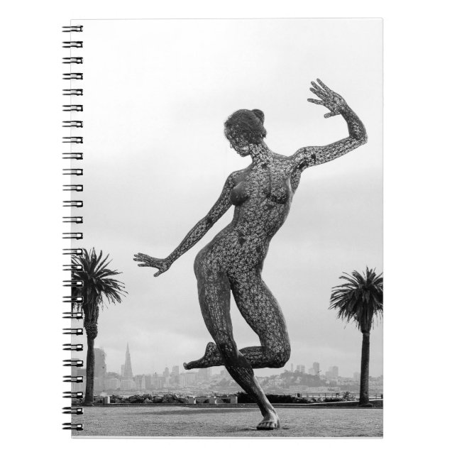 Caderno Espiral A força de uma mulher (Frente)