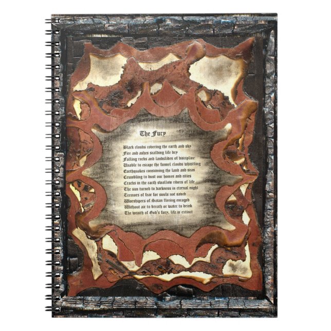 Caderno Espiral A Fúria (Frente)