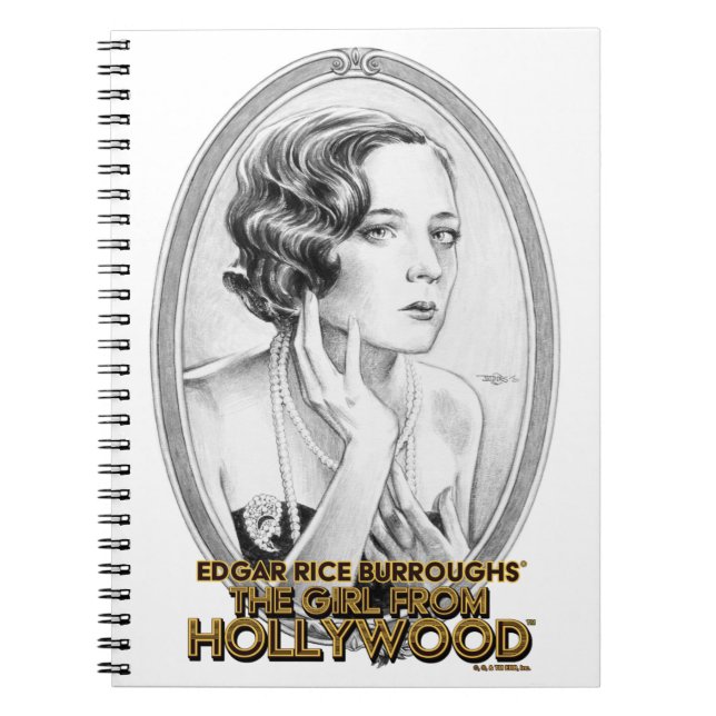 Caderno Espiral A garota do notebook hollywoodiano (Frente)