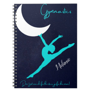 Caderno Espiral A Ginástica Vai Pela Lua