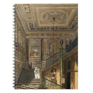 Caderno Espiral A grande escadaria no palácio de Kensington de