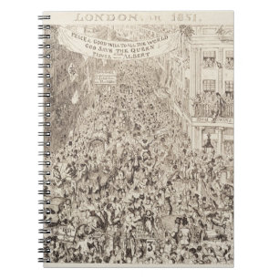 Caderno Espiral A grande exposição de Mayhew de 1851: Londres em