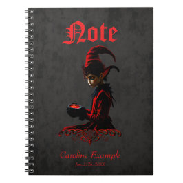 Caderno Espiral A hora escura do natal.