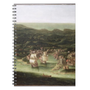 Caderno Espiral A ilha de Barbados, c.1694 (óleo em canvas)