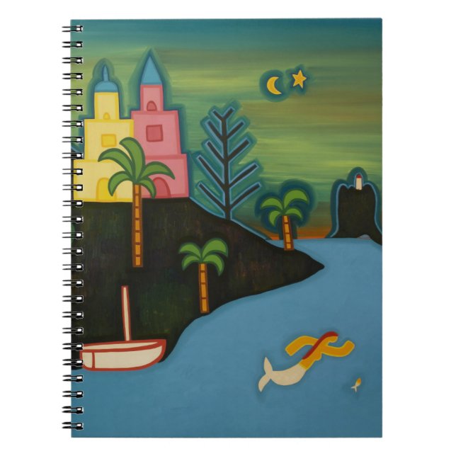 Caderno Espiral A ilha vulcânica 2008 (Frente)