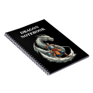 Caderno Espiral A ira de Dragão: Os Samurai despertam / Arte Vinta