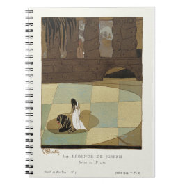 Caderno Espiral A lenda de José, cena de Charles Martin