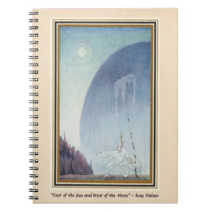 Caderno Espiral A leste do Sol e a oeste da Lua BEAR