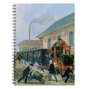 Caderno Espiral A Louth-Londres Royal Mail que viaja pelo trem