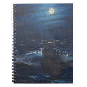 Caderno Espiral A lua do conto dizer