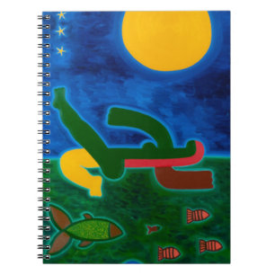 Caderno Espiral A lua estava viajando na Escorpião 2014